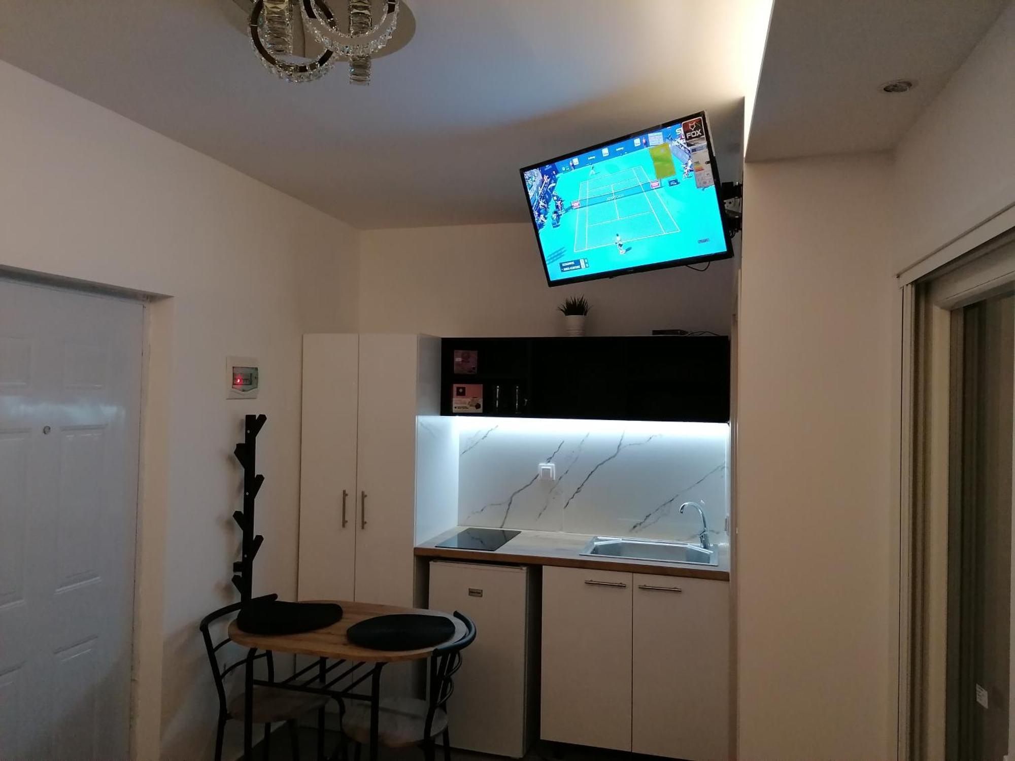 Crystal Blue Apartments Nea Kallikrateia Pokoj fotografie